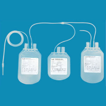 Sacca per sangue tripla - B2CS456PUZVH - B L Lifesciences - in PVC