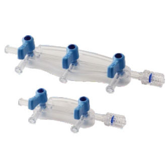Rampa di infusione a 2 vie - B L Lifesciences - a 3 vie / per terapia intensiva