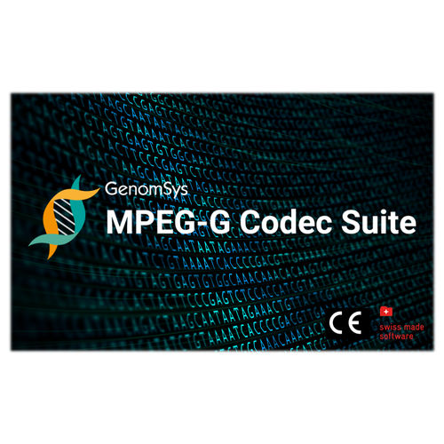 Software per genomica - GenomSys MPEG-G Codec Suite - GenomSys - di analisi / di gestione dati / di gestione dei referti dei pazienti