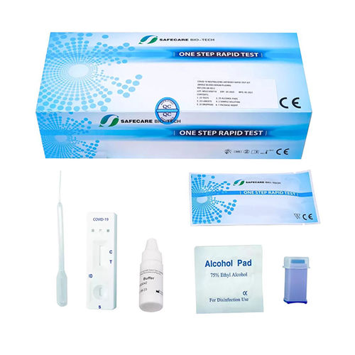 Kit di test per diagnosi COVID-19 - Safecare - per anticorpi neutralizzanti / di siero / al plasma