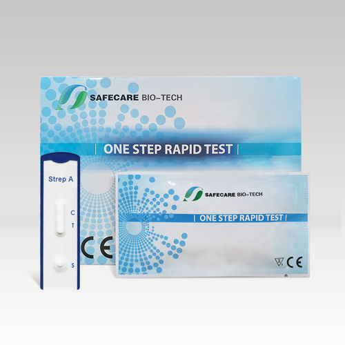 Test rapido per malattie infettive - Safecare - dello streptococco A / per tampone faringeo / immunocromatografico