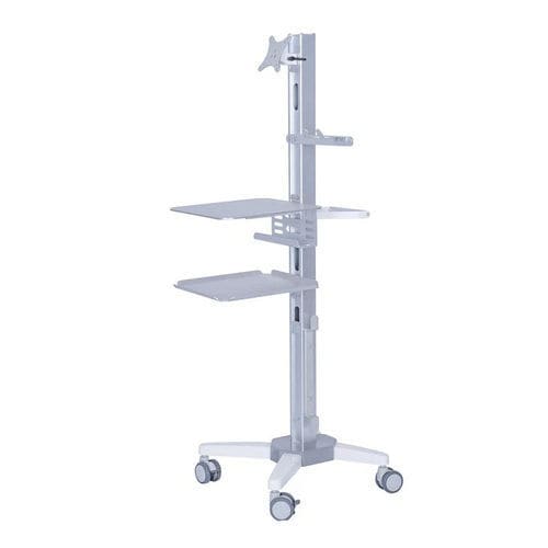 Carrello medico - QingDao Wealthy automation equipment co., Ltd - endoscopico / con sonda / mobile