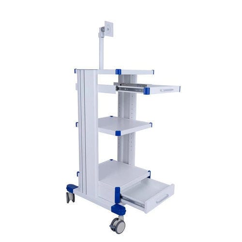 Carrello medico - QingDao Wealthy automation equipment co., Ltd - per apparecchio / per endoscopio / mobile