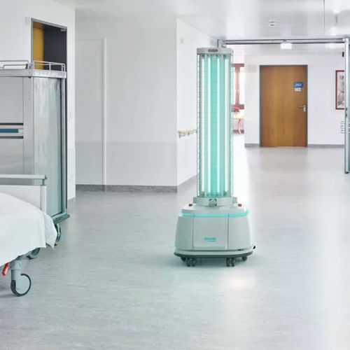 Robot di disinfezione UV - DiSiRt  - ACCREA Engineering - mobile / automatizzato / con lampada germicida