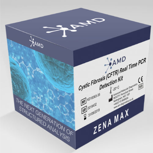 Kit di test della fibrosi cistica - Zena Max  - Advanced Molecular Diagnostics Ltd. - di cloruro / di sangue totale / di muco