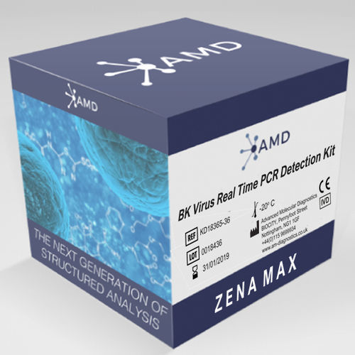 Kit di test del virus BK - Zena Max - Advanced Molecular Diagnostics Ltd. - per malattie infettive / al plasma / di sangue totale
