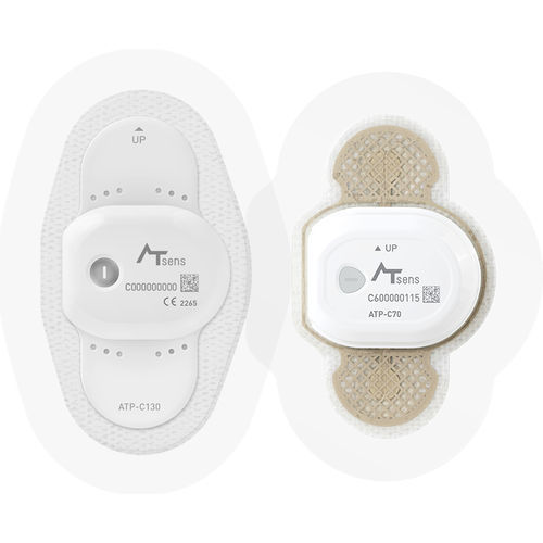 Elettrodo ECG pad - ATP-C70	 - ATsens Co., Ltd. - di monitoraggio / di petto / riutilizzabile