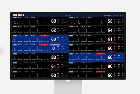 Monitor paziente patch - ATP-T70 - ATsens Co., Ltd. - indossabile / ECG / clinico