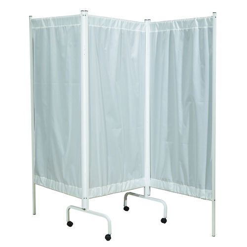 Paravento medicale con rotelle - SHP-3 - Zapovit - pieghevole / 3 pannelli
