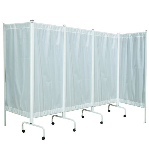 Paravento medicale pieghevole - SHP-5 - Zapovit - con rotelle / 5 pannelli