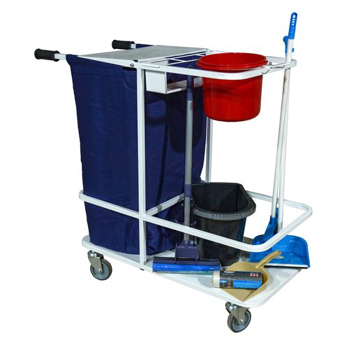 Carrello medico - TUP - Zapovit - di pulizia / con supporto per sacco dei rifiuti / mobile