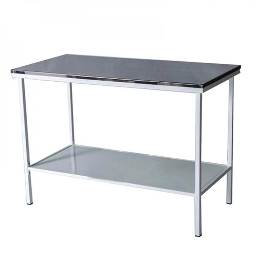 Tavolo da laboratorio - SPU - Zapovit - rettangolare / in acciaio inossidabile / pieghevole