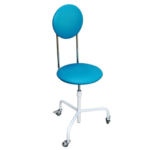 Sgabello per struttura sanitaria - SVS-P - Zapovit - ad altezza regolabile / con rotelle / con schienale