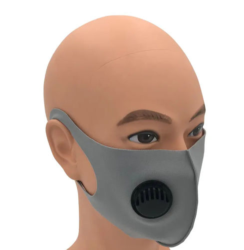 Mascherina di protezione in poliestere - Zhejiang Lanhine Medical Products - con valvola di espirazione / semimaschera / per adulti