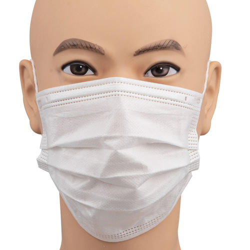 Mascherina chirurgica EN14683 - 15601F - Zhejiang Lanhine Medical Products - per adulti / scatola da 50 pezzi / blu