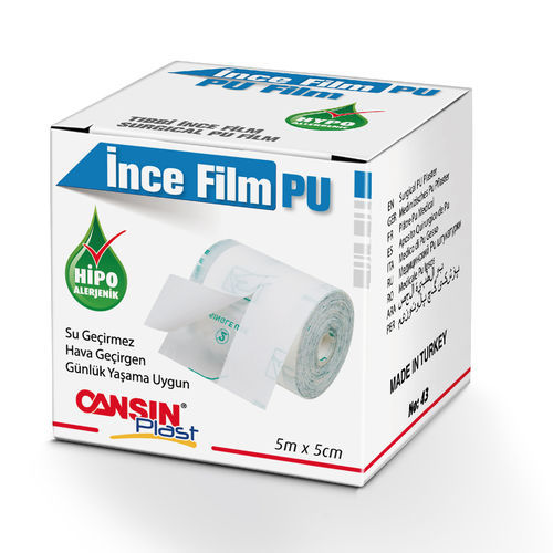 Cerotto in poliuretano - 43 - Cansin Healthcare Industrial & Trade - impermeabile / ipoallergenico / cicatrizzante