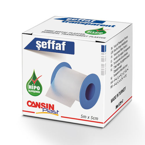 Cerotto in polietilene - 127T - Cansin Healthcare Industrial & Trade - ipoallergenico / trasparente