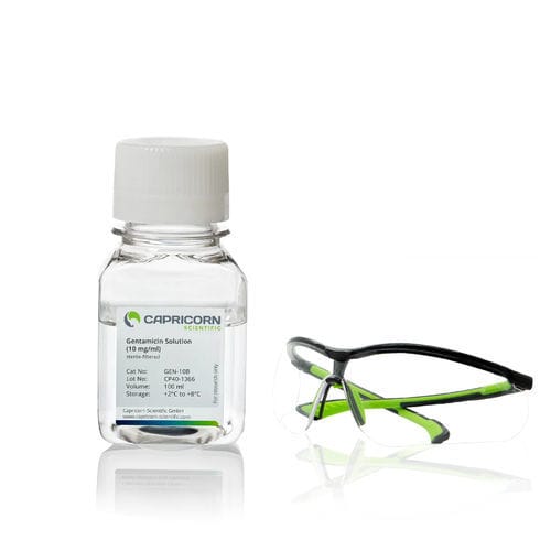Reagente in soluzione - GEN-10B - Capricorn Scientific GmbH - gentamicina / per coltura cellulare / batteriologico
