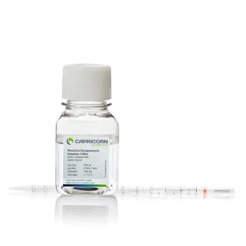 Reagente in soluzione - PSG-B - Capricorn Scientific GmbH - penicillina / streptomicina / per coltura cellulare