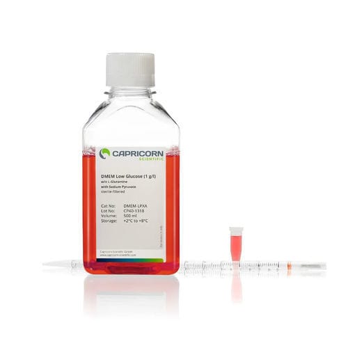 Reagente mezzo di crescita - DMEM-LPXA - Capricorn Scientific GmbH - Medio Eagle modificato da Dulbecco / per coltura cellulare / liquido