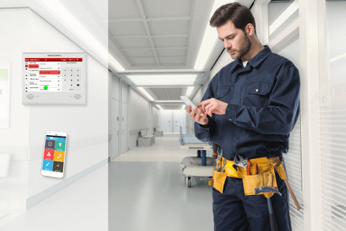 Sistema di chiamata infermiera di zona - Caretronic Ltd - per struttura sanitaria