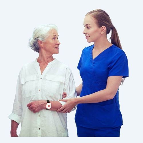 Sistema di chiamata infermiera braccialetti - Dementia Care - Caretronic Ltd - per crisi di demenza