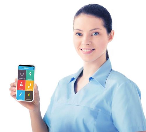 Applicazione android per comunicazioni - iNurse - Caretronic Ltd - per struttura sanitaria / di emergenza / per smartphone