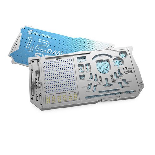 Strumentario chirurgico per chirurgia cranio-maxillo-facciale - System D Micro S - for 1,2mm plating system - Delphos Implants