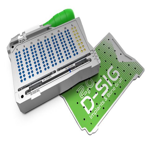Strumentario per chirurgia odontoiatrica - D-SIG - Delphos Implants - per implantologia ossea
