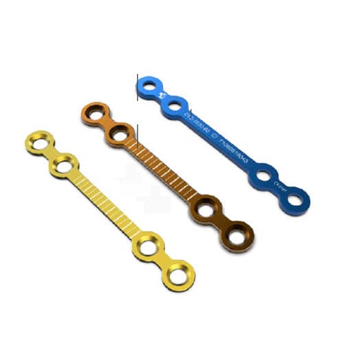 Placca di compressione per mandibola - System D mini S  - Delphos Implants - in titanio