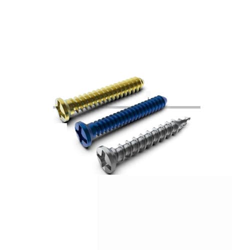 Vite per compressione ossea per massiccio facciale - Delphos Implants - in metallo