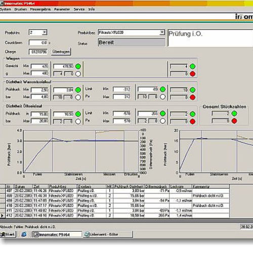 Software di misura - LTC - innomatec Mess- und Schnellanschluss-Systeme GmbH - di prova / medico / di prova