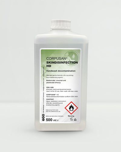 Sapone antisettico virucida - CORPUSAN® - IVN Nettetal & Unigema - fungicida / battericida / sporicida