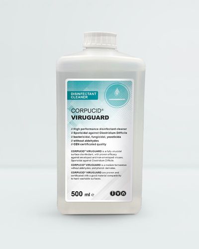 Disinfettante per pavimenti e altre superfici - CORPUCID® ViruGuard - IVN Nettetal & Unigema - liquido / 500 mL