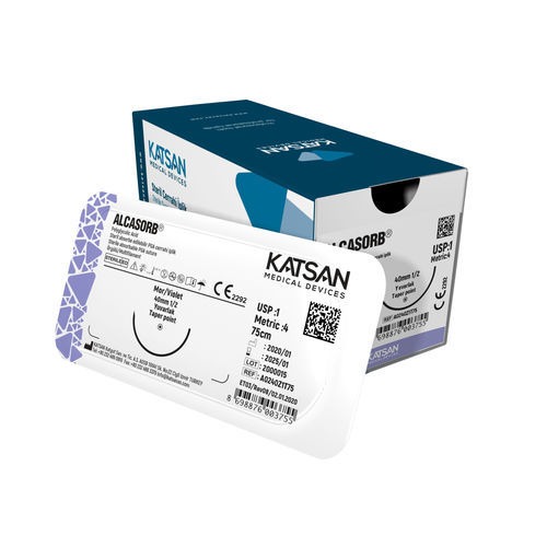Filo di sutura assorbibile - ALCASORB® - Katsan Tıbbi Cihazlar - per chirurgia generale / per chirurgia ortopedica / per chirurgia orale