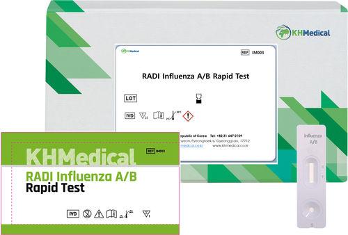 Test rapido per malattie respiratorie - RADI - KH Medical Co., Ltd. - dell'influenza A / dell'influenza B