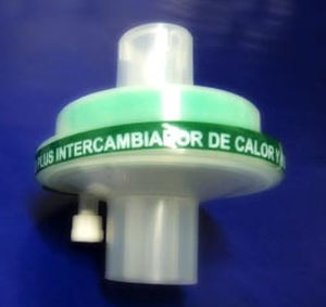 Scambiatore di calore e umidità per circuito per paziente - YER-MED PLUS	 - Laboratorios Yermedic - per strutture sanitarie