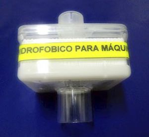 Filtro antibatterico - YER-MED	 - Laboratorios Yermedic - antivirale / idrofobo / per ventilazione artificiale