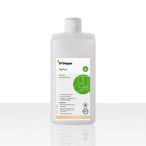 Soluzione idroalcolica 500 mL - OpPlus - Laboratorium Dr. Deppe - 100 mL / 1000 mL / 5000 mL