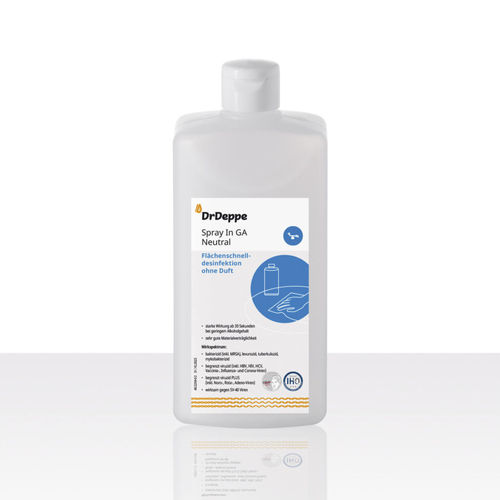 Disinfettante per pavimenti e altre superfici - Spray In GA - Laboratorium Dr. Deppe - liquido / 500 mL / a base di cloruro di benzalconio