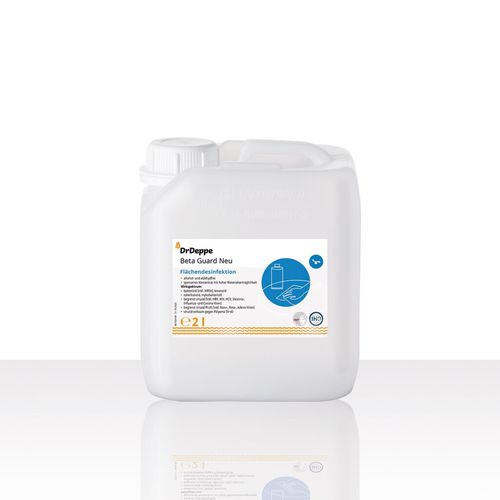 Disinfettante per pavimenti e altre superfici - Beta Guard Neu - Laboratorium Dr. Deppe - liquido / 5000 ml / 10000 ml
