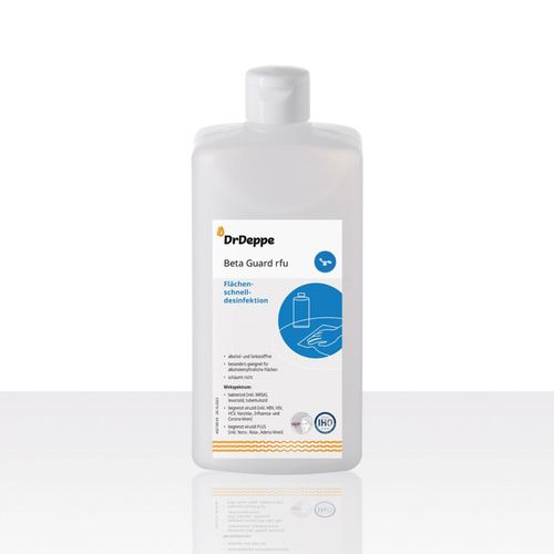 Disinfettante per pavimenti e altre superfici - Beta Guard rfu - Laboratorium Dr. Deppe - liquido / 1000 ml / 500 mL