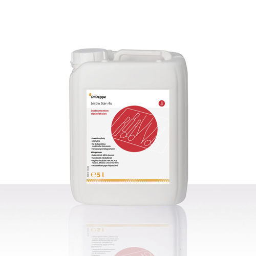 Disinfettante per strumenti chirurgici - Instru Star rfu - Laboratorium Dr. Deppe - per strumenti odontoiatrici / liquido / 5000 ml
