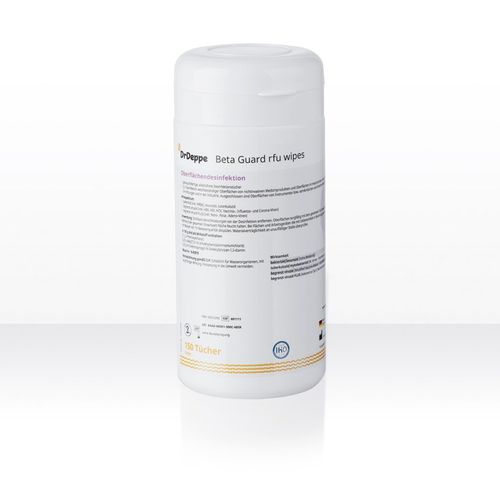 Salvietta detergente per pavimenti e altre superfici - Beta Guard rfu  - Laboratorium Dr. Deppe - 150 pezzi