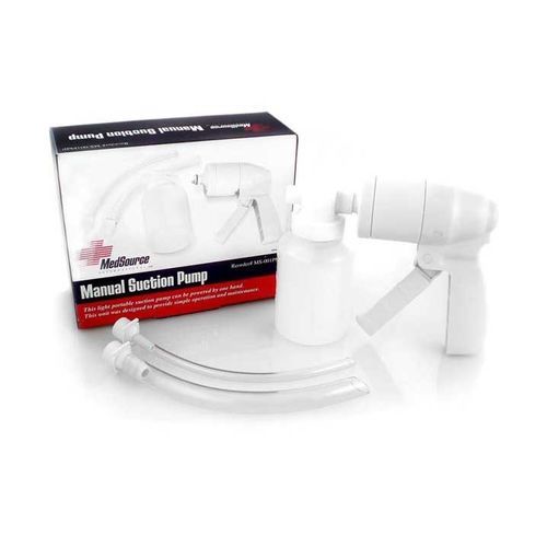 Aspiratore di muco manuale - MS-001PMP	 - MedSource Labs - per uso domiciliare / per pronto soccorso / portatile