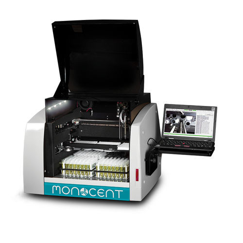Sistema di preparazione dei campioni interamente automatizzato - Monocent Inc - da laboratorio / ELISA / da banco