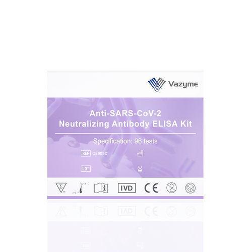 Kit di test per diagnosi COVID-19 - C8909C - Nanjing Vazyme Medical Technology Co.,Ltd - per anticorpi neutralizzanti / virale / SARS-COV-2