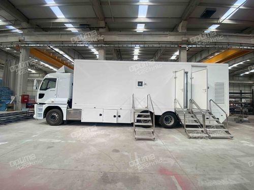 Unità mobile ospedaliera da laboratorio - Optima Elektro Hidrolik Ltd. Sti. - camion