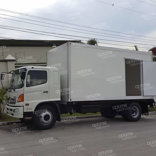 Unità mobile ospedaliera per mammografia - Optima Elektro Hidrolik Ltd. Sti. - camion