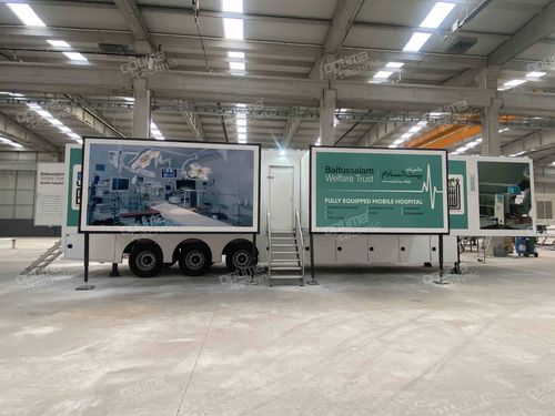 Unità mobile ospedaliera per emergenza chirurgica - Optima Elektro Hidrolik Ltd. Sti. - per traumatologia / per terapia intensiva / per rimorchio